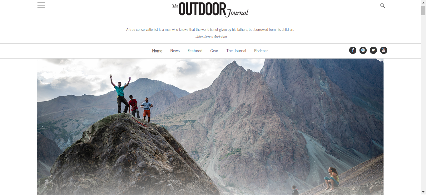 The Outdoor Journal